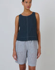 Long Linen Short Sliver