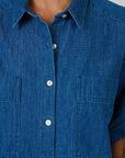 Button Up SS Shirt Chambray