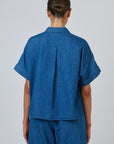 Button Up SS Shirt Chambray