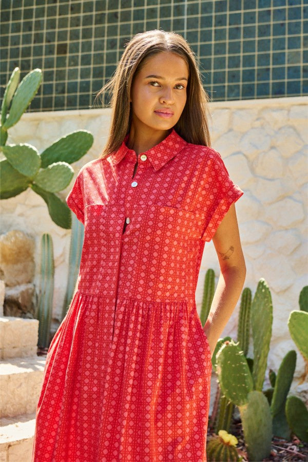 Pocket Detail Dress Cannage