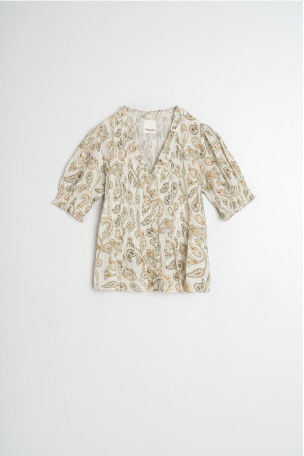 Micro Ruffle Shirt