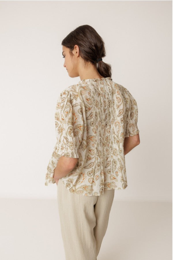 Micro Ruffle Shirt
