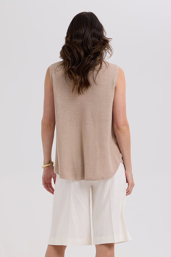 Linen A-Line Top