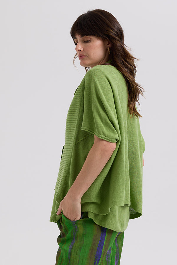 Linen Tie Cardi