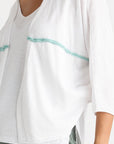 Offset Cardi White