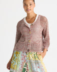 Colour Mix Cardi Sage