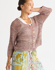 Colour Mix Cardi Sage