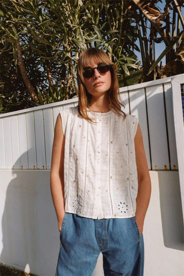 Stamp Print Shirt