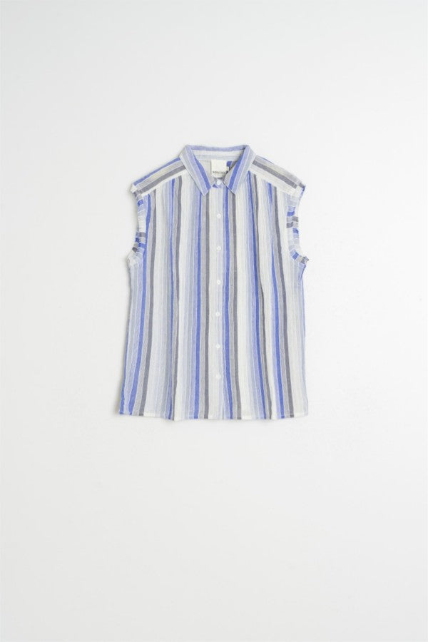 Lore Cotton Shirt Blue