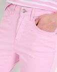 Mary S Crop Jean Pink