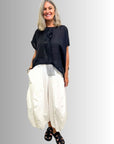 Cotton Tulip Pant White
