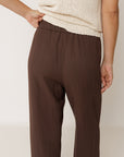Drawstring Pant Chocolate