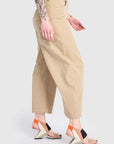 Cotton Barrel Pant Sand