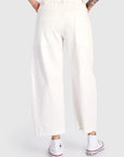 Cotton Barrel Pant White