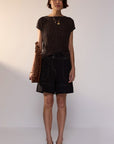 Reme Stripe Knit Ink/Choc