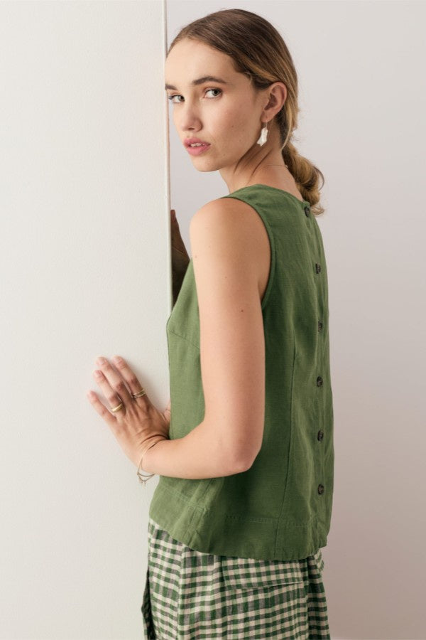 Frankie Button Tank