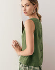 Frankie Button Tank