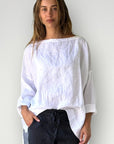 Avril Top White