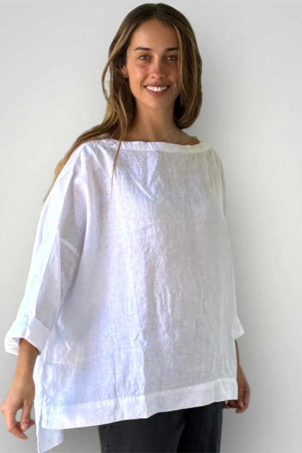 Avril Top White