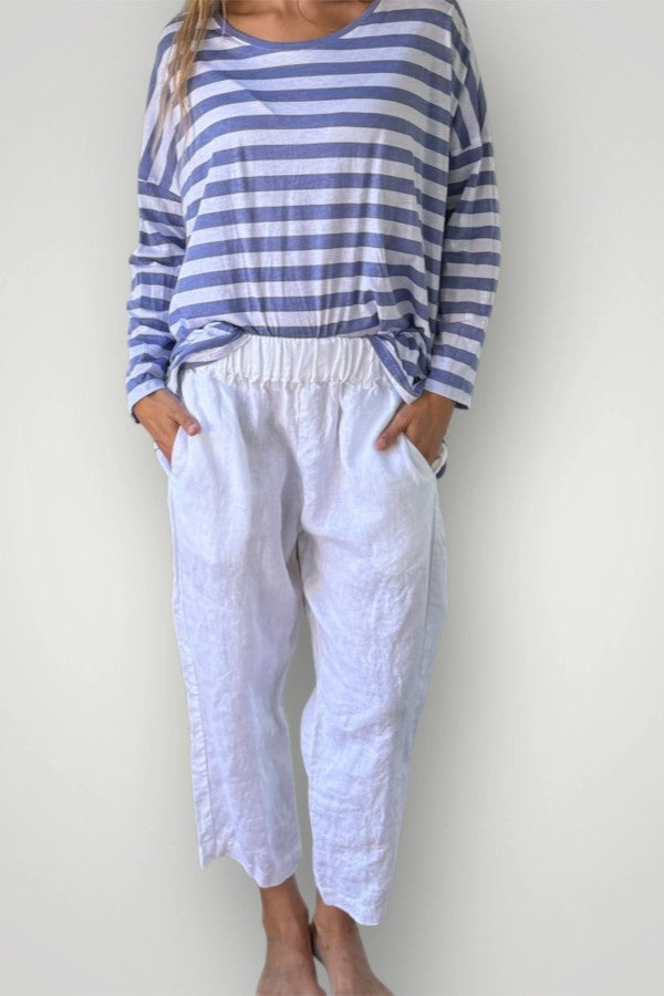 Peta Pants White