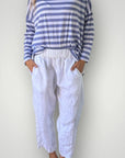 Peta Pants White