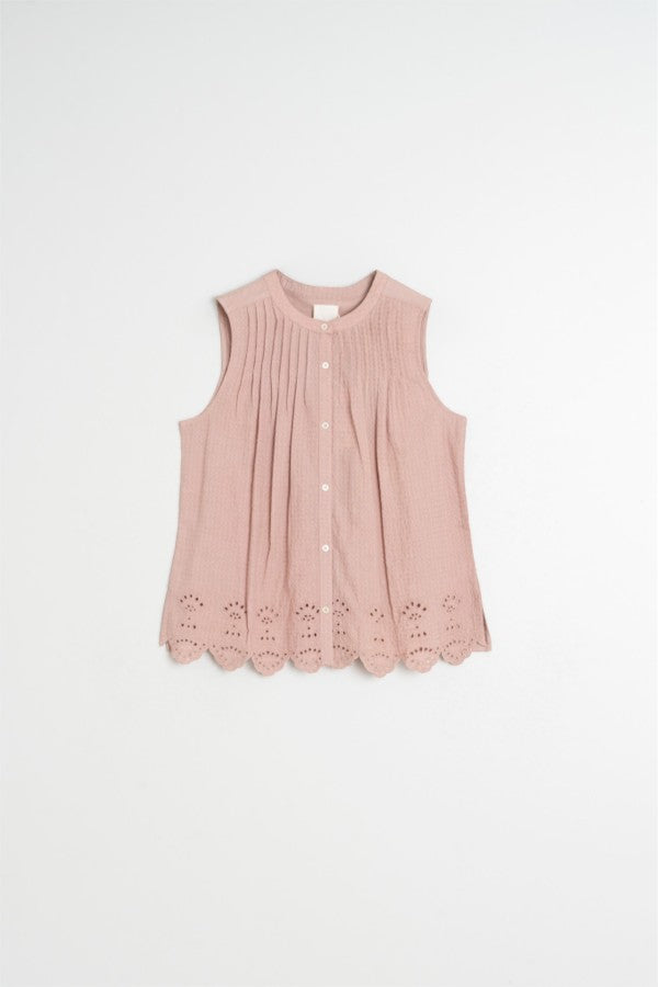 Combination Embroidered Tee