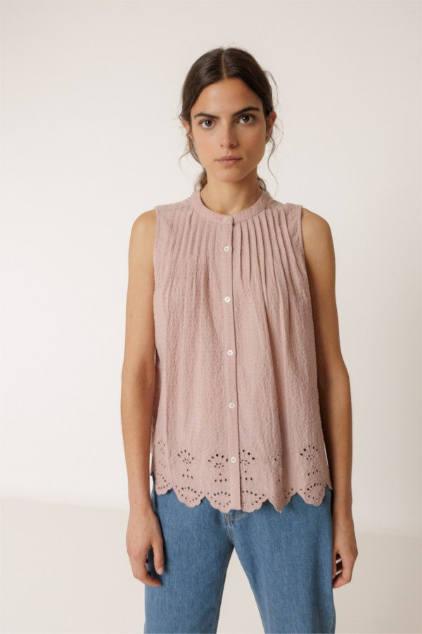 Combination Embroidered Tee