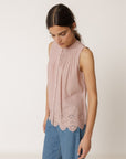 Combination Embroidered Tee