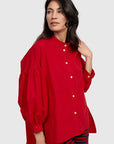 Lydia Shirt Red
