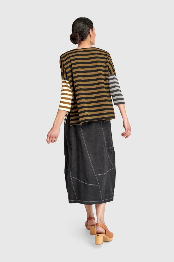 Urban Boxy Stripe Tee