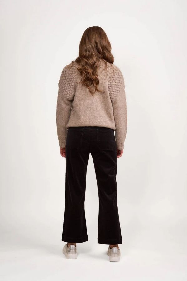 Daily Straight Crop Cord Jean