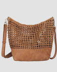 Malabar Woven Crossbody Tan