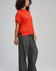 Sleeveless Essential Crew Knit