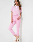 Mary S Crop Jean Pink