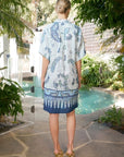 Lucia Woodstock Dress Ocean
