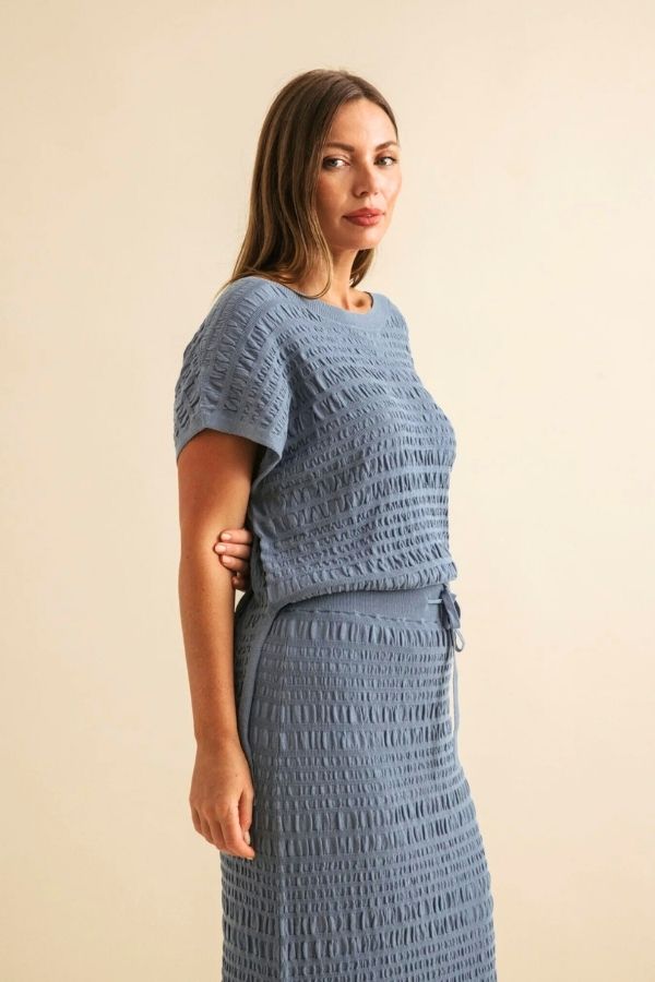 Waves Pleat Skirt Pool