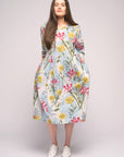 Iris Cotton Dress