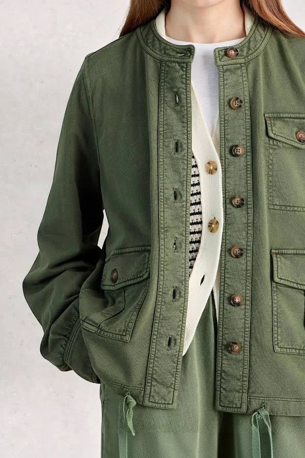 Demi Utility Jersey Jacket
