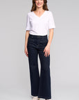 Peace Wide Leg Jean