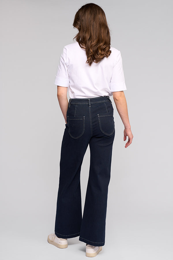 Peace Wide Leg Jean