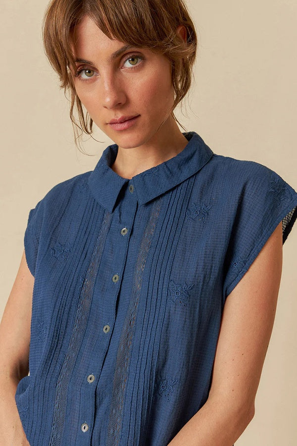 Lace Insert Top