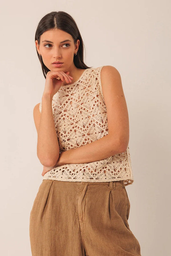 Lace Knit Top